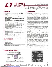 LTC4065AEDC datasheet pdf Linear Technology