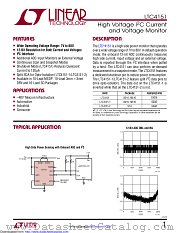 LTC4151CMS-1#PBF datasheet pdf Linear Technology
