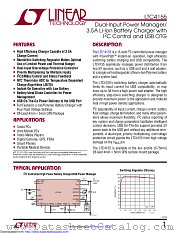 LTC4155IUFD#TRPBF datasheet pdf Linear Technology