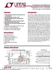 LTC4214-2CMS#PBF datasheet pdf Linear Technology