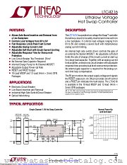 LTC4216CMS#TRPBF datasheet pdf Linear Technology