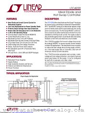LTC4229IG#PBF datasheet pdf Linear Technology
