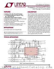 LTC4244IGN#TR datasheet pdf Linear Technology