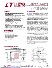 LTC4252A-1IMS#PBF datasheet pdf Linear Technology
