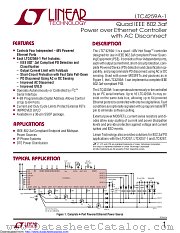LTC4259AIGW-1#PBF datasheet pdf Linear Technology