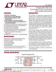 LTC4263CS#TRPBF datasheet pdf Linear Technology