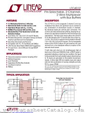 LTC4312CMS#TRPBF datasheet pdf Linear Technology