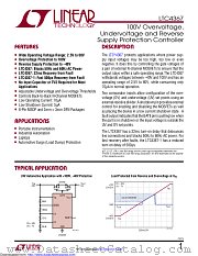 LTC4367CMS8-1#PBF datasheet pdf Linear Technology