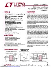 LTC4416IMS-1#PBF datasheet pdf Linear Technology