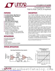LTC6087HMS8#TR datasheet pdf Linear Technology