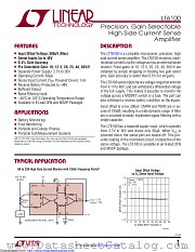 LT6100HDD#TR datasheet pdf Linear Technology