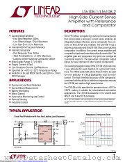 LT6108HDCB-1#PBF datasheet pdf Linear Technology