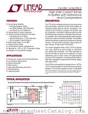 LT6109HMS-1#PBF datasheet pdf Linear Technology