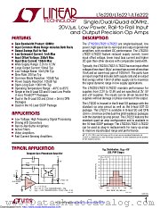 LT6220CS8#PBF datasheet pdf Linear Technology