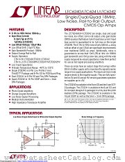 LTC6240HS5#TRPBF datasheet pdf Linear Technology