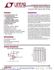 LTC6269HDD-10#PBF datasheet pdf Linear Technology