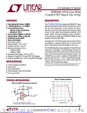 LTC6269HMS8E#TRPBF datasheet pdf Linear Technology