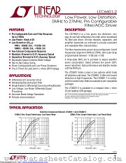 LTC6601IUF-2#TRPBF datasheet pdf Linear Technology
