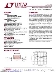 LTC6652BHMS8-2.5#TRPBF datasheet pdf Linear Technology