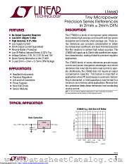 LT6660JCDC-10#TRMPBF datasheet pdf Linear Technology