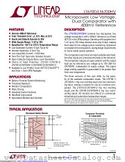LT6700MPS6-3#TRPBF datasheet pdf Linear Technology