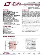 LT6703HVHS5-2#TRMPBF datasheet pdf Linear Technology