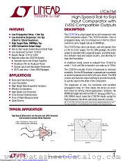 LTC6754ISC6#PBF datasheet pdf Linear Technology