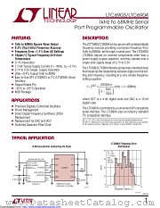 LTC6904HMS8#PBF datasheet pdf Linear Technology