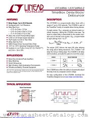 LTC6994CS6-1#TRMPBF datasheet pdf Linear Technology