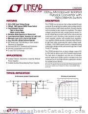 LT8300HS5#TRPBF datasheet pdf Linear Technology