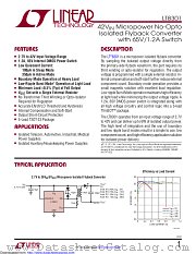 LT8301HS5#PBF datasheet pdf Linear Technology