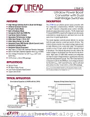 LT8415EDDB#TRMPBF datasheet pdf Linear Technology