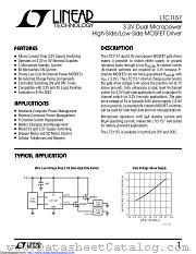 LTC1157CN8#PBF datasheet pdf Linear Technology