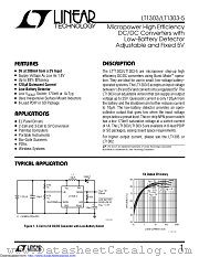 LT1303IS8-5#TR datasheet pdf Linear Technology