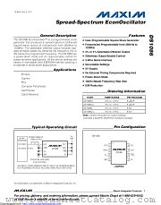DS1086U+T datasheet pdf MAXIM - Dallas Semiconductor