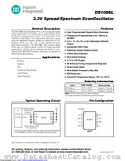 DS1086LU-455/T+W datasheet pdf MAXIM - Dallas Semiconductor