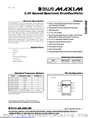 DS1087LU-26A+T datasheet pdf MAXIM - Dallas Semiconductor