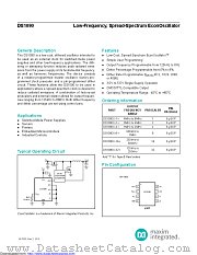 DS1090U-16+T datasheet pdf MAXIM - Dallas Semiconductor