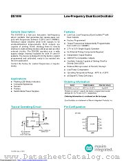 DS1099U-LU+ datasheet pdf MAXIM - Dallas Semiconductor