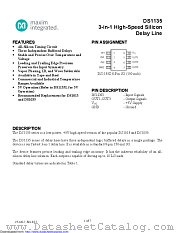 DS1135Z-10+T&R datasheet pdf MAXIM - Dallas Semiconductor