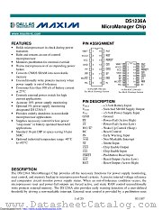 DS1236AS-10N+ datasheet pdf MAXIM - Dallas Semiconductor
