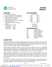 DS1809U-010+ datasheet pdf MAXIM - Dallas Semiconductor