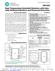 DS1856E-050+ datasheet pdf MAXIM - Dallas Semiconductor