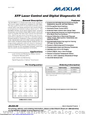 DS1862AB+T&R datasheet pdf MAXIM - Dallas Semiconductor