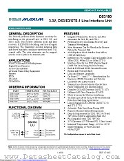 DS3150TN+ datasheet pdf MAXIM - Dallas Semiconductor