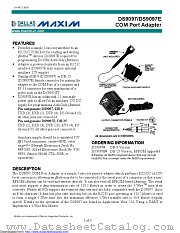 DS9097# datasheet pdf MAXIM - Dallas Semiconductor