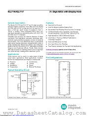 ICL7117CMH+D datasheet pdf MAXIM - Dallas Semiconductor
