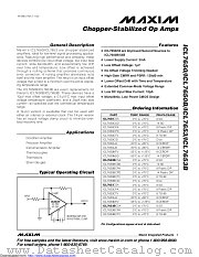 ICL7653CSA+T datasheet pdf MAXIM - Dallas Semiconductor