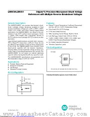 LM4050BIX3-3.0 datasheet pdf MAXIM - Dallas Semiconductor