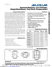 LMX339HASD+ datasheet pdf MAXIM - Dallas Semiconductor